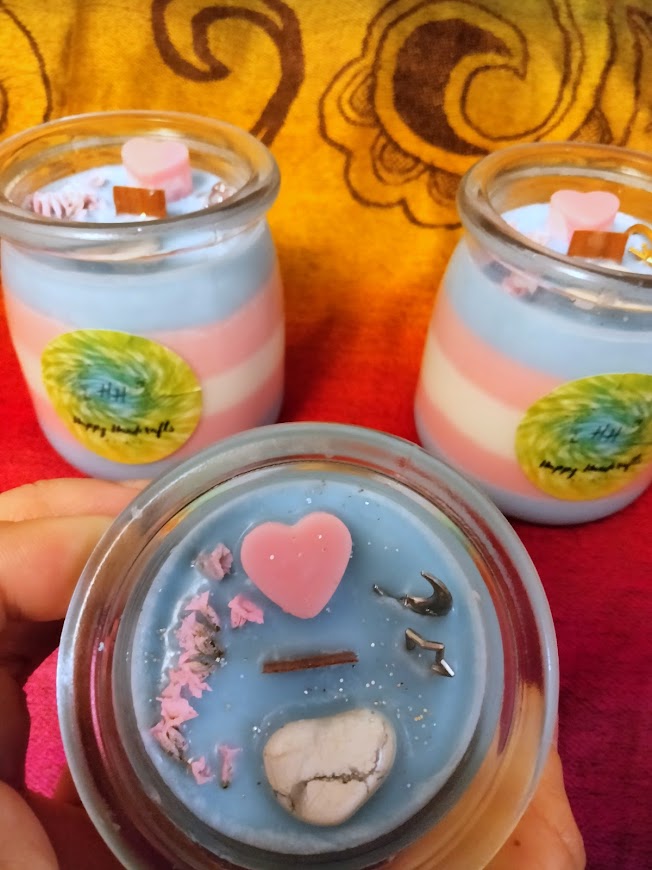 Trans PRIDE Candle