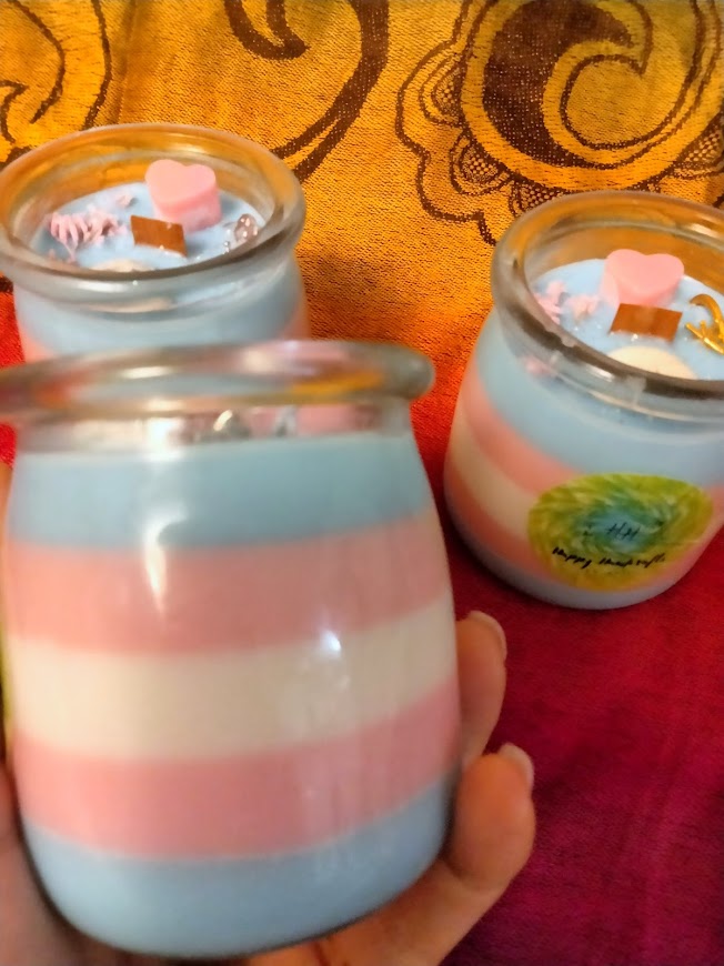 Trans PRIDE Candle