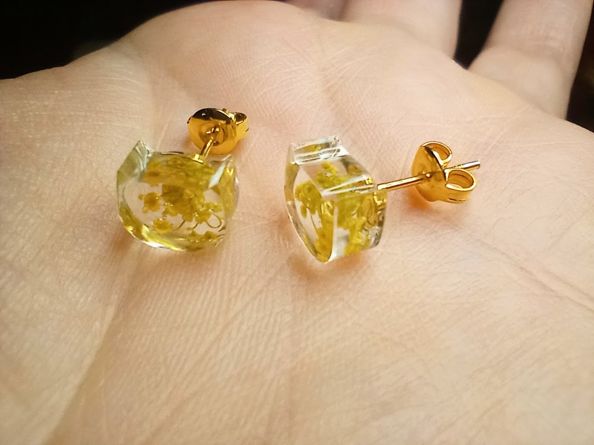 Dill Flower Cat Studs