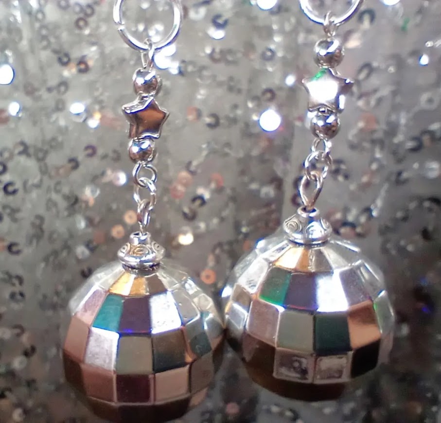 Disco Ball Earrings