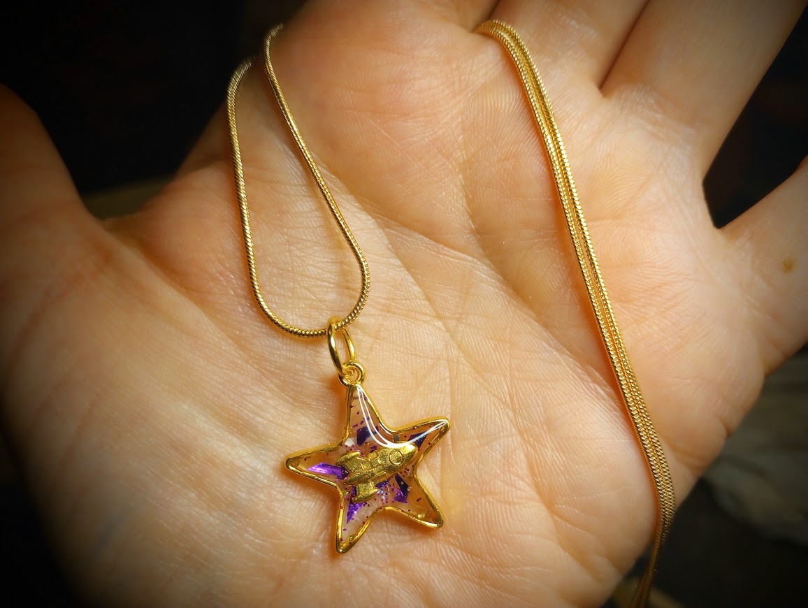 Rocket Star Necklace