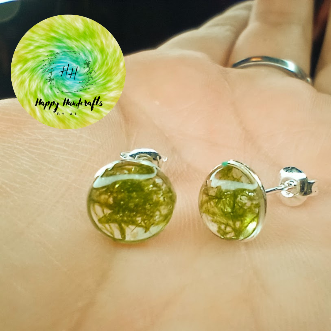 Tree Moss Studs