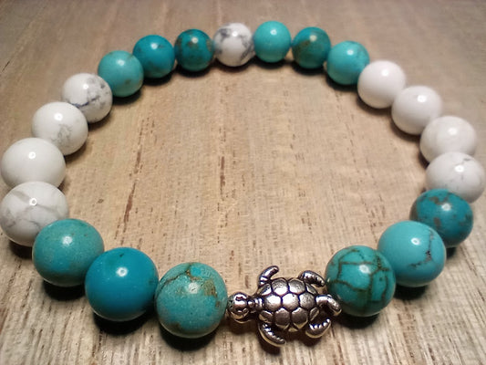 Turquoise Sea Turtle Bracelet